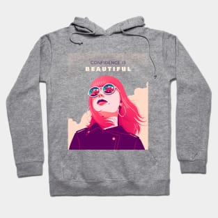 Confidence is Beautiful Self Empowerment Hoodie